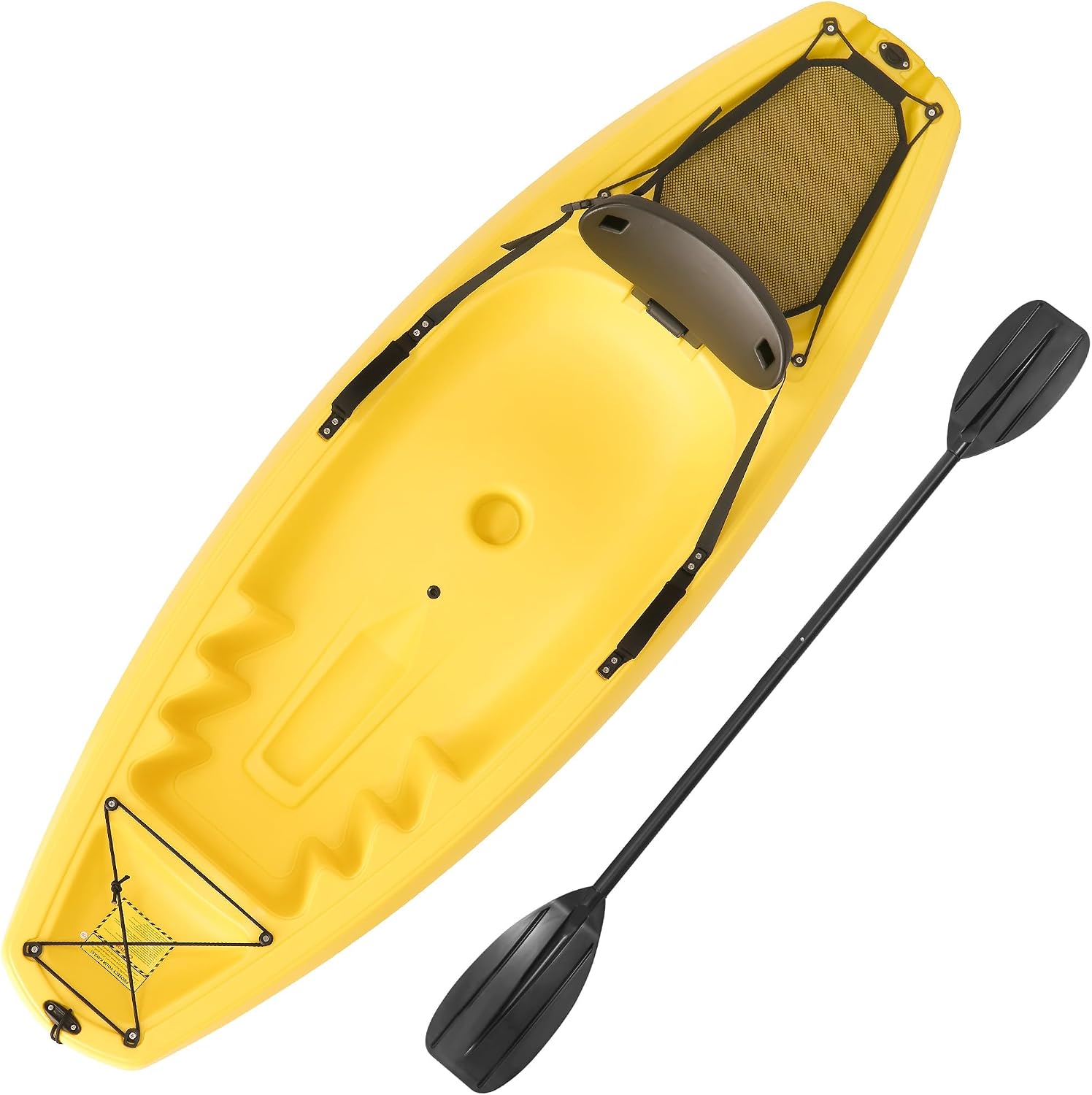 Fishing Boat Paddle - Kayak dengan Dayung 6,5 FT, Perahu