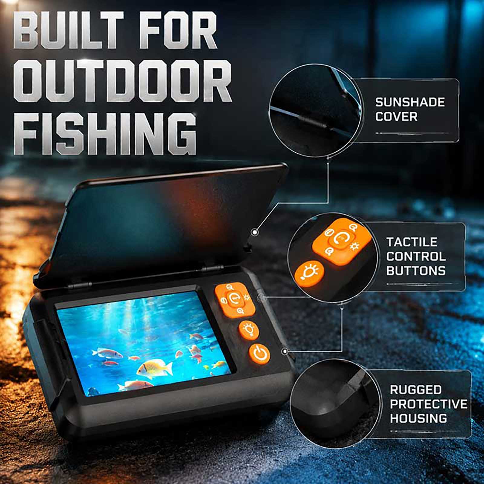 Kamera Pencari Ikan Bawah Air  - Fishing Boat Depth Finder ulasan dan harga